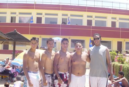 c moi et karim et 3adil et ziko et 2éme ziko